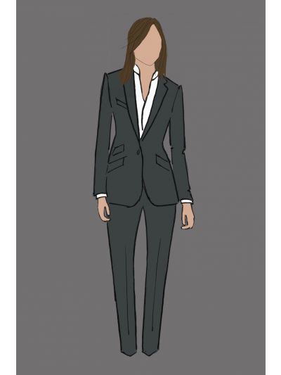 Uniform Jacket Ladies Grey (Front Desk and Concierge)